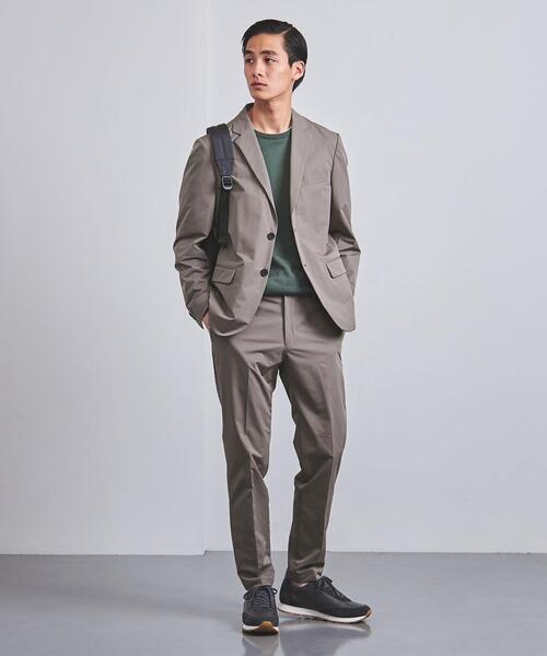 UNITED ARROWS(ユナイテッドアローズ)の「ダブルクロス 2Bシングルジャケット COZY -ウォッシャブル・ストレッチ・撥水-(テーラードジャケット・メンズ・ネイビー/モカ・S/L/XL/M)」の13枚目の写真