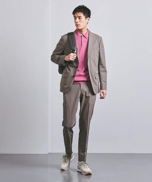 UNITED ARROWS(ユナイテッドアローズ)の「ダブルクロス 2Bシングルジャケット COZY -ウォッシャブル・ストレッチ・撥水-(テーラードジャケット・メンズ・ネイビー/モカ・S/L/XL/M)」の19枚目の写真