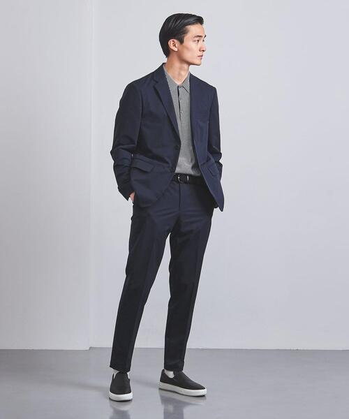 UNITED ARROWS(ユナイテッドアローズ)の「ダブルクロス 2Bシングルジャケット COZY -ウォッシャブル・ストレッチ・撥水-(テーラードジャケット・メンズ・ネイビー/モカ・S/L/XL/M)」の16枚目の写真