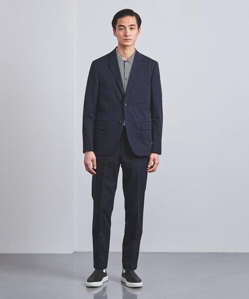 UNITED ARROWS(ユナイテッドアローズ)の「ダブルクロス 2Bシングルジャケット COZY -ウォッシャブル・ストレッチ・撥水-(テーラードジャケット・メンズ・ネイビー/モカ・S/L/XL/M)」の10枚目の写真