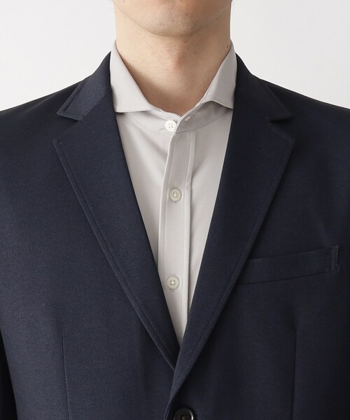 THE SHOP TK (ザ ショップ ティーケー )の「◆【着心地更にUP!/セットアップ対応可】ウールライクストレッチテーラードジャケット(テーラードジャケット・メンズ・ネイビー/グレー系2/グレー・01/02/03/04)」の18枚目の写真