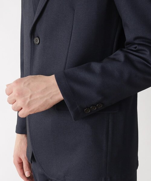 THE SHOP TK (ザ ショップ ティーケー )の「◆【着心地更にUP!/セットアップ対応可】ウールライクストレッチテーラードジャケット(テーラードジャケット・メンズ・ネイビー/グレー系2/グレー・01/02/03/04)」の19枚目の写真