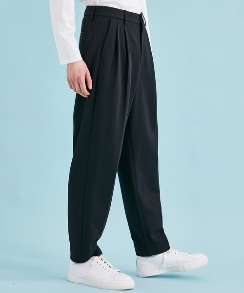 CITY TOKYO（シティトウキョウ）の「ESSENTIALプレミアムパンツ（スラックス・メンズ・その他17/ブラック/ライトグレー・1/2/3）」の5枚目の写真