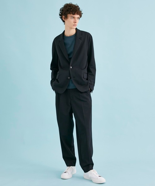 CITY TOKYO（シティトウキョウ）の「ESSENTIALプレミアムパンツ（スラックス・メンズ・その他17/ブラック/ライトグレー・1/2/3）」の6枚目の写真