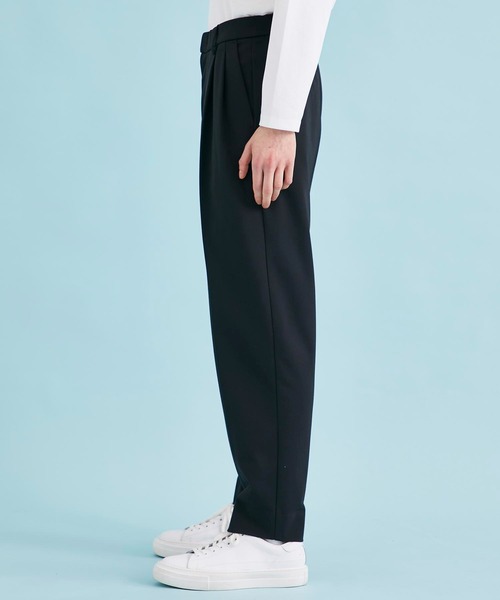 CITY TOKYO（シティトウキョウ）の「ESSENTIALプレミアムパンツ（スラックス・メンズ・その他17/ブラック/ライトグレー・1/2/3）」の9枚目の写真