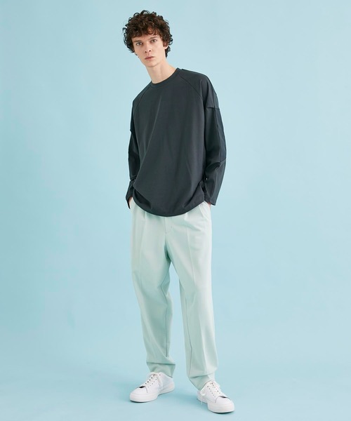 CITY TOKYO（シティトウキョウ）の「ESSENTIALプレミアムパンツ（スラックス・メンズ・その他17/ブラック/ライトグレー・1/2/3）」の19枚目の写真