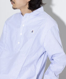 GEVACO | 【GEVACO/ゲバコ】オックスオーバーショールカラー長袖シャツ 丸襟(シャツ/ブラウス)