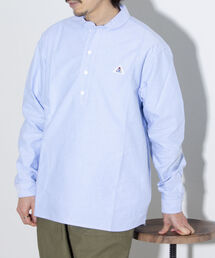 GEVACO（ゲバコ）の「【GEVACO/ゲバコ】オックスオーバーショールカラー長袖シャツ 丸襟（シャツ/ブラウス・メンズ）」