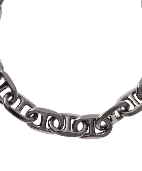 tk.TAKEO KIKUCHI（ティーケータケオキクチ）の「◆アンカーチェーンブレスレット（ブレスレット・メンズ・ブラック/シルバー・00）」の6枚目の写真