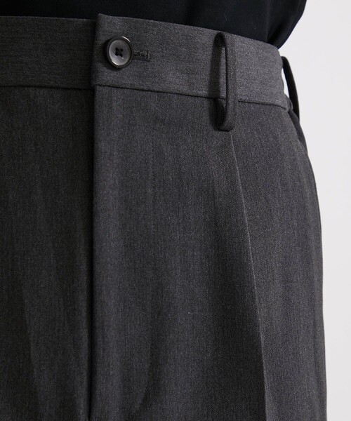 UNITED TOKYO（ユナイテッドトウキョウ）の「アウトラスト ワンタックスラックス（その他パンツ・メンズ・ブラック/ダークグレー/ライトベージュ・1/2/3）」の12枚目の写真