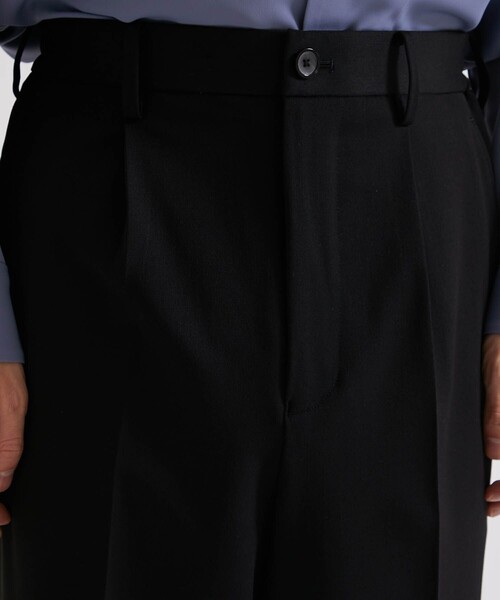 UNITED TOKYO（ユナイテッドトウキョウ）の「アウトラスト ワンタックスラックス（その他パンツ・メンズ・ブラック/ダークグレー/ライトベージュ・1/2/3）」の18枚目の写真