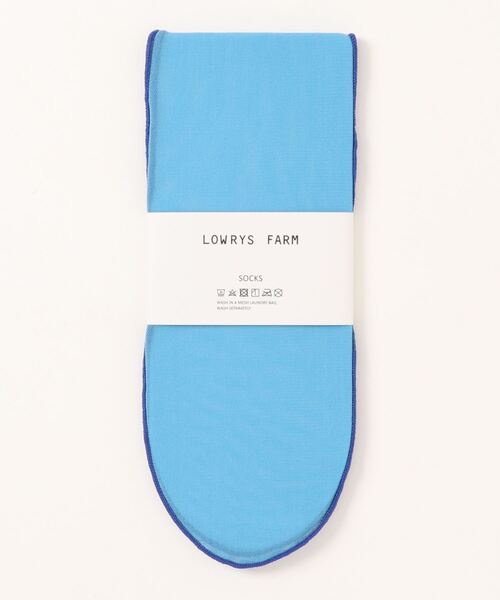 LOWRYS FARM（ローリーズファーム）の「メローシアーソックス　192420（ソックス/靴下・レディース・イエロー/ブルー/ブラック・FREE）」の11枚目の写真