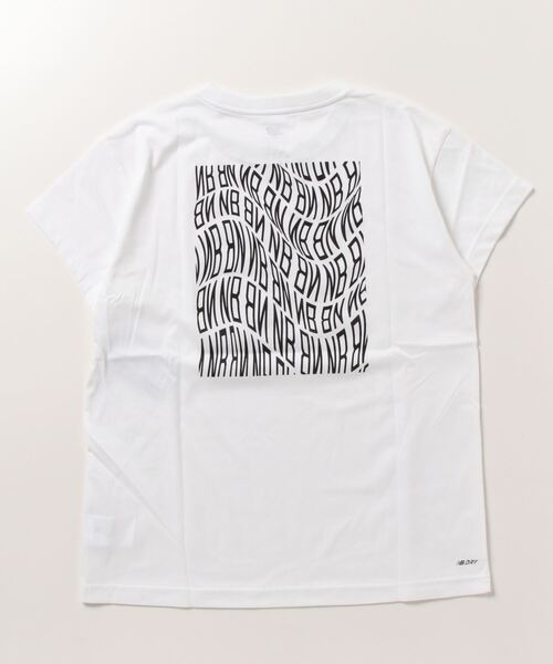 NEW BALANCE(ニューバランス)の「Relentless グラフィック ショートスリーブTシャツ(Tシャツ/カットソー・レディース・ホワイト系その他/ブラック系その他2・SMALL/X-LARGE/LARGE/MEDIUM)」の7枚目の写真