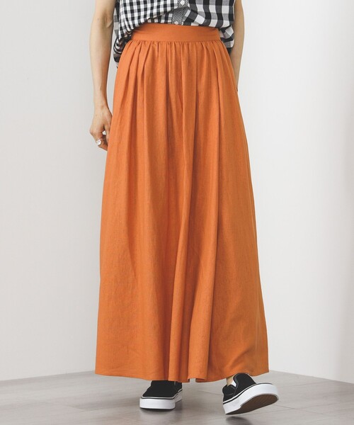 BEAMS HEART（ビームスハート）の「BEAMS HEART / タックアシメ ボリュームスカート（スカート・レディース・その他/オレンジ/その他1・FREE）」の14枚目の写真