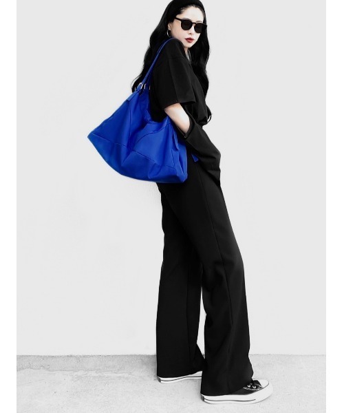 LVEU.（ラブユ.）の「Double strap tote bag / ダブルストラップトートバッグ(Ai select)（トートバッグ・レディース・ブラック/ブルー・FREE）」の16枚目の写真