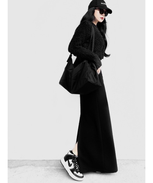 LVEU.（ラブユ.）の「Double strap tote bag / ダブルストラップトートバッグ(Ai select)（トートバッグ・レディース・ブラック/ブルー・FREE）」の19枚目の写真