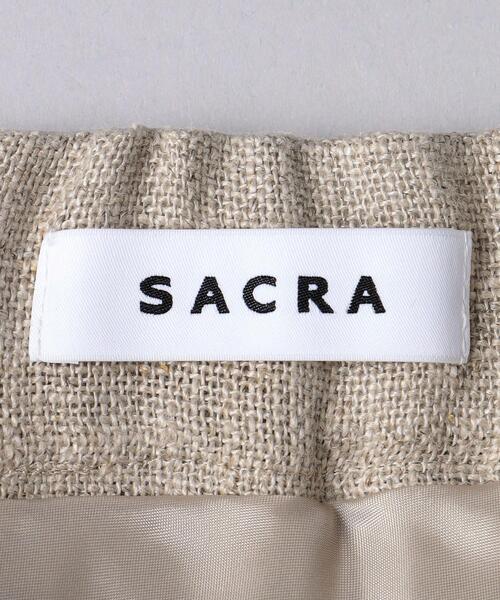 SACRA(サクラ)の「<SACRA>タイト マキシスカート(スカート・レディース・ブラック/ナチュラル・36/38)」の21枚目の写真