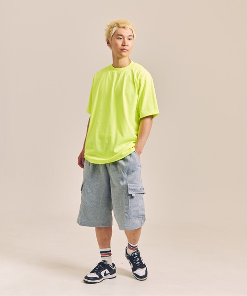 PRO CLUB (プロクラブ)の「PRO CLUB-Hevyweight.Crew.Neck-SSTEE(Tシャツ/カットソー・メンズ・ブラック/ホワイト/オレンジ/ブラウン/ライム・L/XXL/XL)」の12枚目の写真