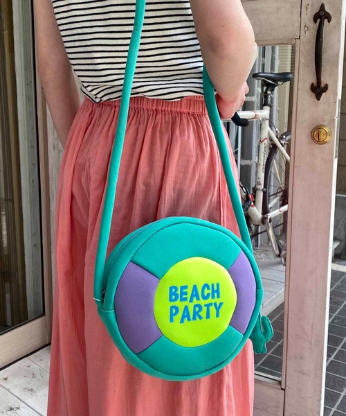 NANEA(ナネア)の「ポシェットショルダー ビーチバッグショルダー(ショルダーバッグ・レディース・グリーン/ブルー・フリー)」の6枚目の写真