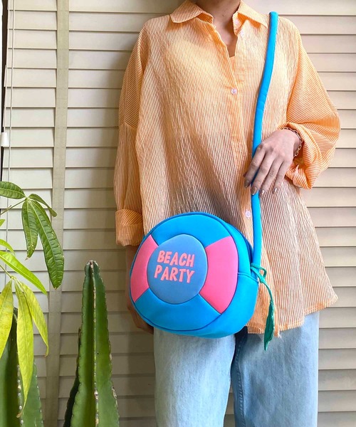 NANEA(ナネア)の「ポシェットショルダー ビーチバッグショルダー(ショルダーバッグ・レディース・グリーン/ブルー・フリー)」の12枚目の写真
