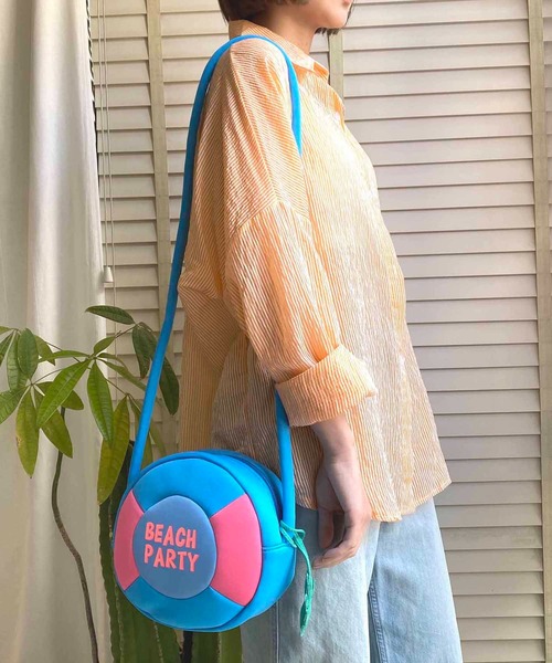 NANEA(ナネア)の「ポシェットショルダー ビーチバッグショルダー(ショルダーバッグ・レディース・グリーン/ブルー・フリー)」の14枚目の写真
