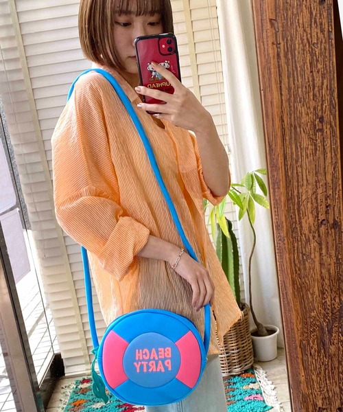 NANEA(ナネア)の「ポシェットショルダー ビーチバッグショルダー(ショルダーバッグ・レディース・グリーン/ブルー・フリー)」の17枚目の写真