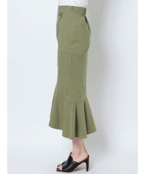 MURUA（ムルーア）の「アシンメトリーマーメイドスカート（スカート・レディース・アイボリー/ブラック/カーキ・1/2）」の22枚目の写真