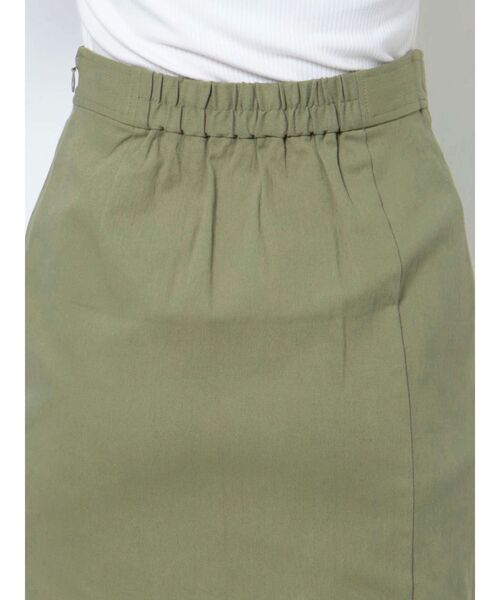 MURUA（ムルーア）の「アシンメトリーマーメイドスカート（スカート・レディース・アイボリー/ブラック/カーキ・1/2）」の19枚目の写真