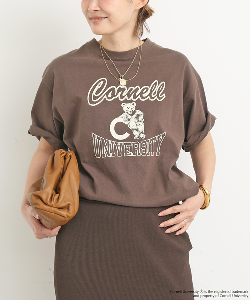 Couture d'adam(クチュールドアダム)の「【COUTURE D'ADAM/クチュールドアダム】 CORNELL Tシャツ(Tシャツ/カットソー・レディース・ブラウン・FREE)」の1枚目の写真