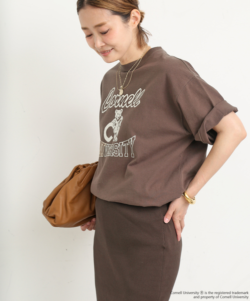 Couture d'adam(クチュールドアダム)の「【COUTURE D'ADAM/クチュールドアダム】 CORNELL Tシャツ(Tシャツ/カットソー・レディース・ブラウン・FREE)」の19枚目の写真
