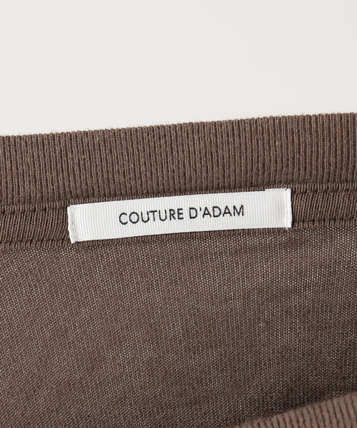 Couture d'adam(クチュールドアダム)の「【COUTURE D'ADAM/クチュールドアダム】 CORNELL Tシャツ(Tシャツ/カットソー・レディース・ブラウン・FREE)」の9枚目の写真