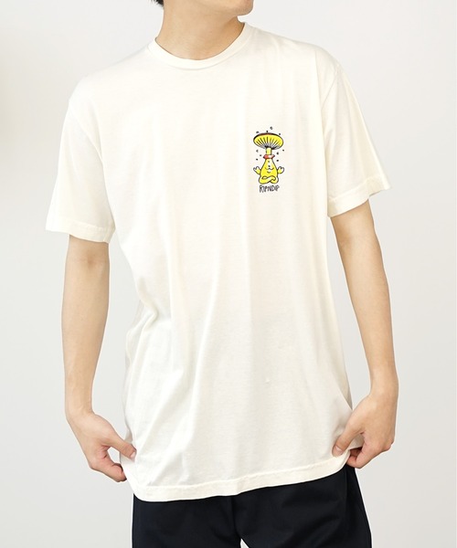 RIPNDIP（リップンディップ）の「RIPNDIP/リップンディップ Know Your Shrooms Tee Ｔシャツ グラフィックＴシャツ（Tシャツ/カットソー・メンズ・ナチュラル・M/L/XL）」の16枚目の写真
