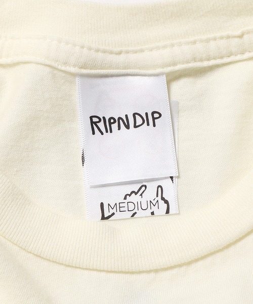 RIPNDIP（リップンディップ）の「RIPNDIP/リップンディップ Know Your Shrooms Tee Ｔシャツ グラフィックＴシャツ（Tシャツ/カットソー・メンズ・ナチュラル・M/L/XL）」の5枚目の写真
