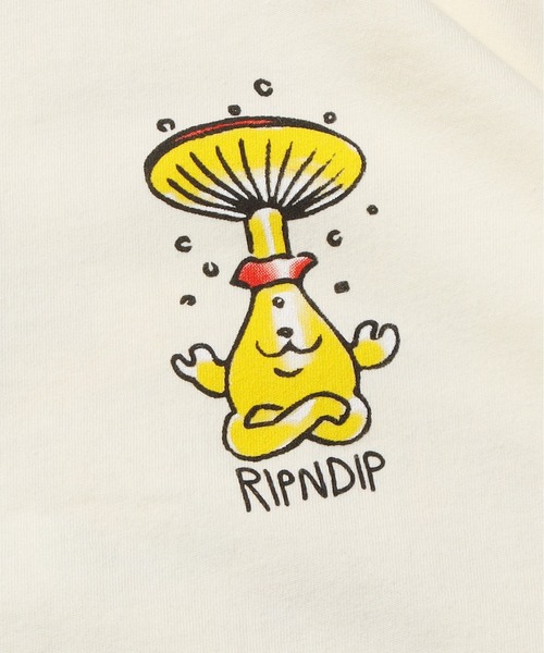 RIPNDIP（リップンディップ）の「RIPNDIP/リップンディップ Know Your Shrooms Tee Ｔシャツ グラフィックＴシャツ（Tシャツ/カットソー・メンズ・ナチュラル・M/L/XL）」の6枚目の写真
