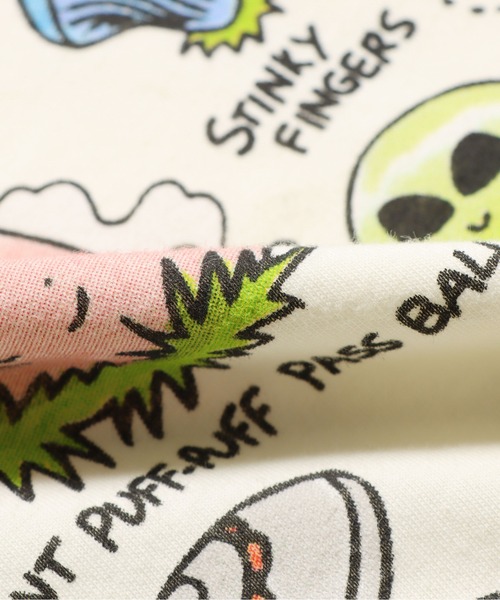 RIPNDIP（リップンディップ）の「RIPNDIP/リップンディップ Know Your Shrooms Tee Ｔシャツ グラフィックＴシャツ（Tシャツ/カットソー・メンズ・ナチュラル・M/L/XL）」の10枚目の写真