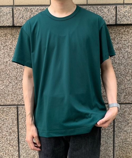 Morris & Sons(モリスアンドサンズ)の「MORRIS & SONS | 半袖クルーネックTシャツ MEN(Tシャツ/カットソー・メンズ・ブルー/ホワイト/グリーン/ブラック・2/1/3)」の4枚目の写真