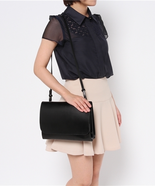 Ray BEAMS（レイビームス）の「■YAHKI / 2way ショルダーバッグ（ショルダーバッグ・レディース・ブラック/レッド・ONE SIZE）」の3枚目の写真