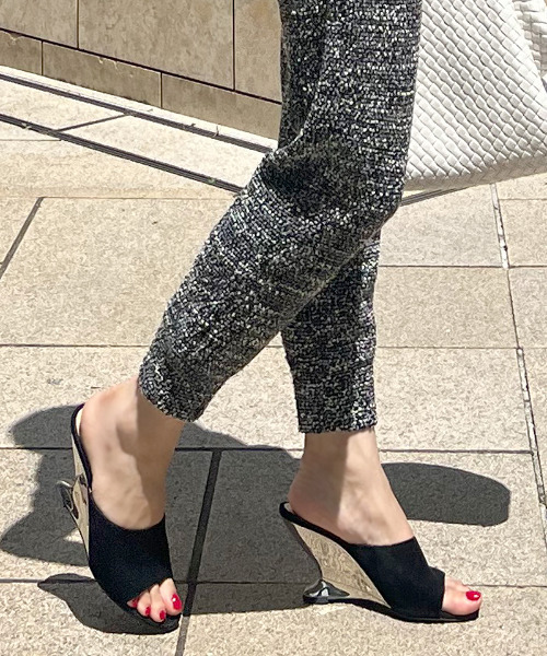 日本縫製ツイード美脚スウェットパンツ｜JENNE(ジェンヌ)公式