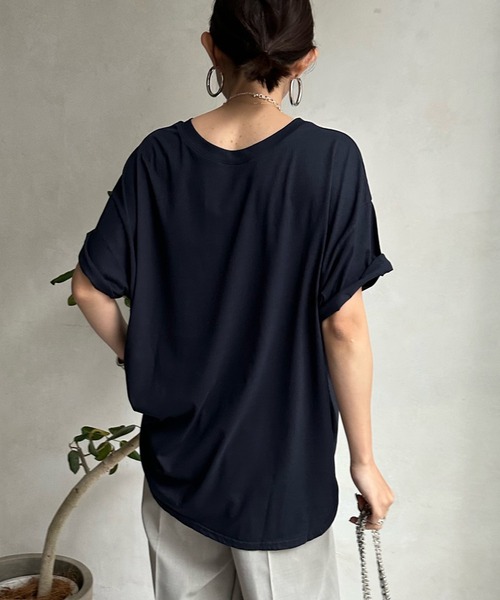 CLOVE Tシャツ/Agaニット 2点セット セール】CLOVE前後2WAY TEE（Tシャツ/カットソー）｜DouDou