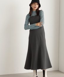 N.（N. Natural Beauty Basic） | ◆ダブルストラップキャミワンピース(ワンピース)