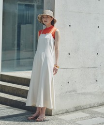 N.（N. Natural Beauty Basic） | ◆ダブルストラップキャミワンピース(ワンピース)