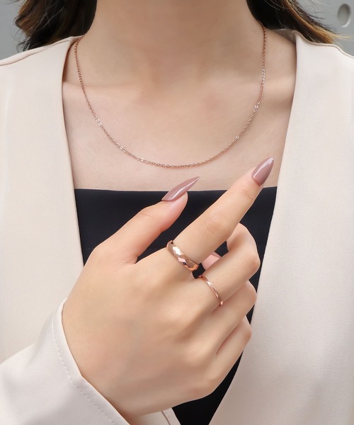 blackdia ocean（ブラックダイヤオーシャン）の「blackdia ocean バリエーションリング（リング・レディース・ゴールド系その他4/ゴールド系その他/ゴールド系その他2/シルバー/ピンク系その他2/ピンク系その他4/ゴールド系その他3/シルバー系その他/ピンク系その他3/シルバー系その他2/ピンク系その他/シルバー系その他4/ゴールド/シルバー系その他3/ピンク・9号/11号/16号/14号）」の16枚目の写真