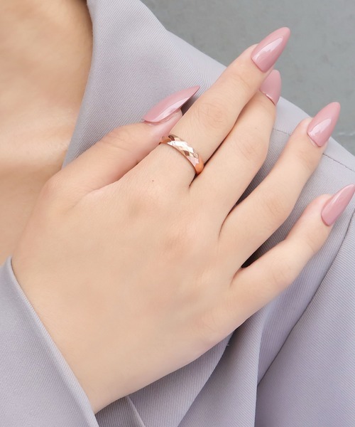 blackdia ocean（ブラックダイヤオーシャン）の「blackdia ocean バリエーションリング（リング・レディース・ゴールド系その他4/ゴールド系その他/ゴールド系その他2/シルバー/ピンク系その他2/ピンク系その他4/ゴールド系その他3/シルバー系その他/ピンク系その他3/シルバー系その他2/ピンク系その他/シルバー系その他4/ゴールド/シルバー系その他3/ピンク・9号/11号/16号/14号）」の19枚目の写真