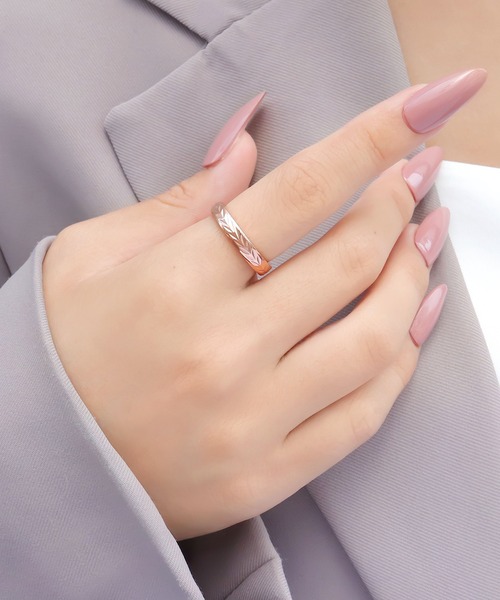 blackdia ocean（ブラックダイヤオーシャン）の「blackdia ocean バリエーションリング（リング・レディース・ゴールド系その他4/ゴールド系その他/ゴールド系その他2/シルバー/ピンク系その他2/ピンク系その他4/ゴールド系その他3/シルバー系その他/ピンク系その他3/シルバー系その他2/ピンク系その他/シルバー系その他4/ゴールド/シルバー系その他3/ピンク・9号/11号/16号/14号）」の20枚目の写真