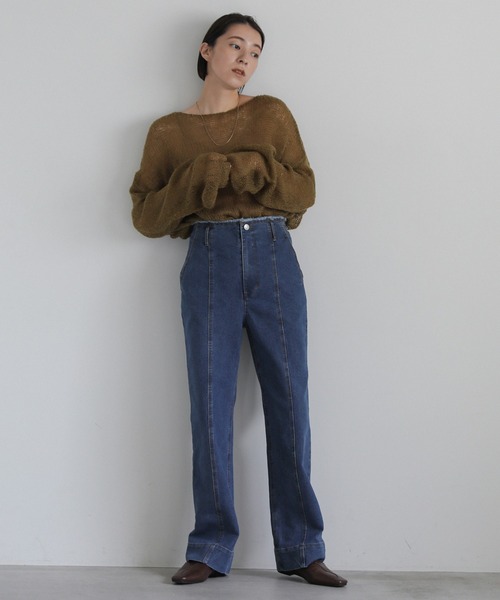 select MOCA（セレクトモカ）の「ハイウエストダメージセンターライン