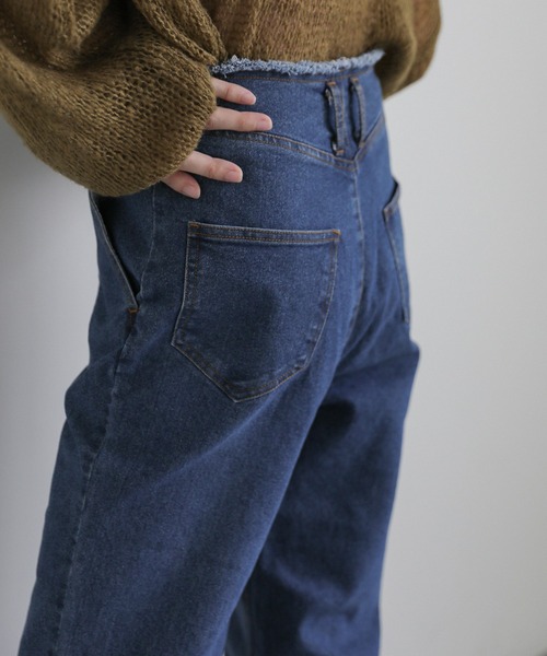 select MOCA（セレクトモカ）の「ハイウエストダメージセンターライン