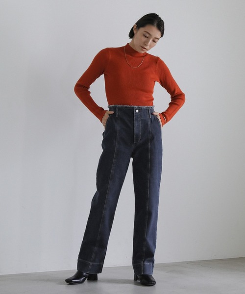 select MOCA（セレクトモカ）の「ハイウエストダメージセンターライン