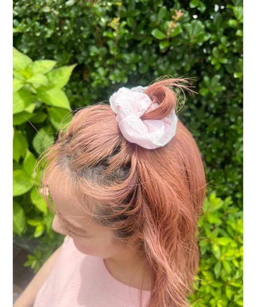 jumelle（ジュメロ）の「linge shushu（シュシュ・レディース・サックスブルー/ライトピンク・FREE）」の20枚目の写真