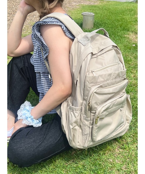 jumelle（ジュメロ）の「linge shushu（シュシュ・レディース・サックスブルー/ライトピンク・FREE）」の12枚目の写真