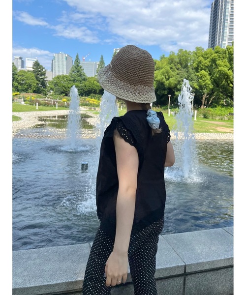 jumelle（ジュメロ）の「linge shushu（シュシュ・レディース・サックスブルー/ライトピンク・FREE）」の11枚目の写真